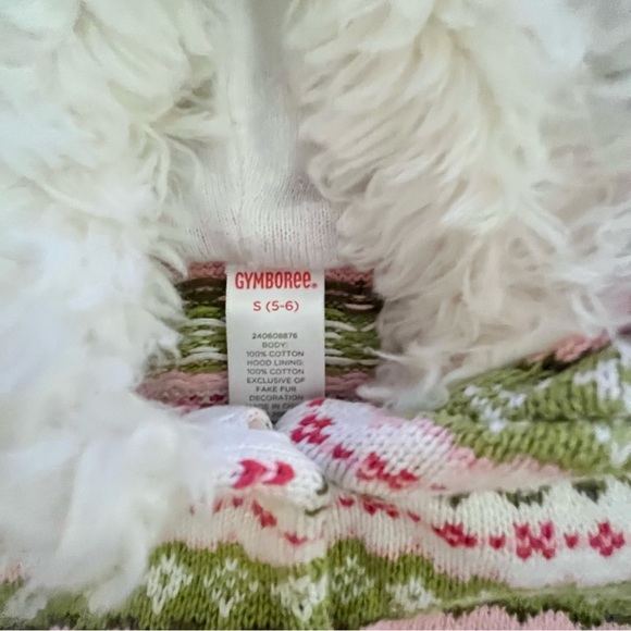 Gingerbread Girl Fair Isle Hooded Sweater - Picture 6 of 7